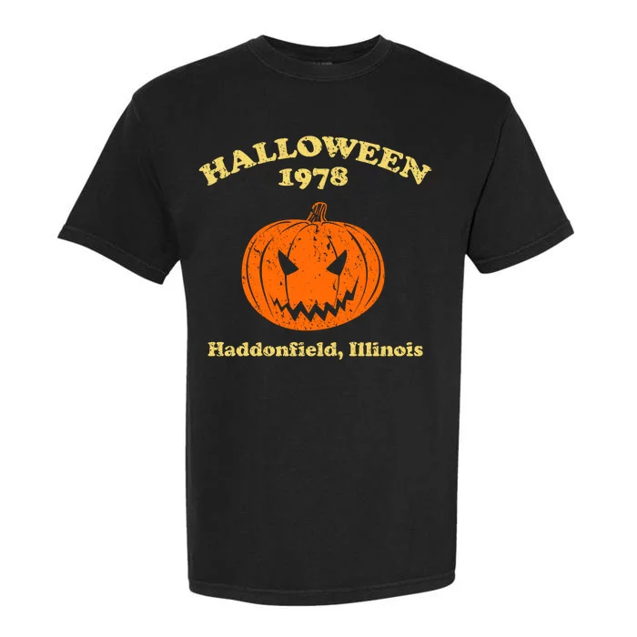 Halloween 1978 Haddonfield Illinois Garment-Dyed Heavyweight T-Shirt