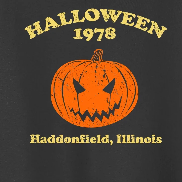 Halloween 1978 Haddonfield Illinois Toddler T-Shirt