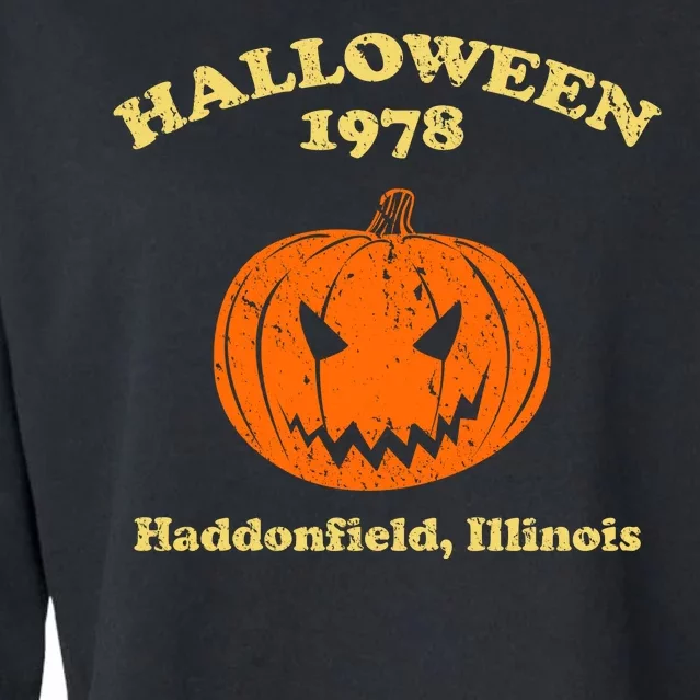 Halloween 1978 Haddonfield Illinois Cropped Pullover Crew