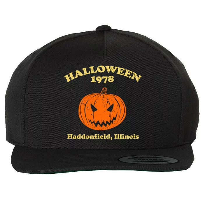 Halloween 1978 Haddonfield Illinois Wool Snapback Cap