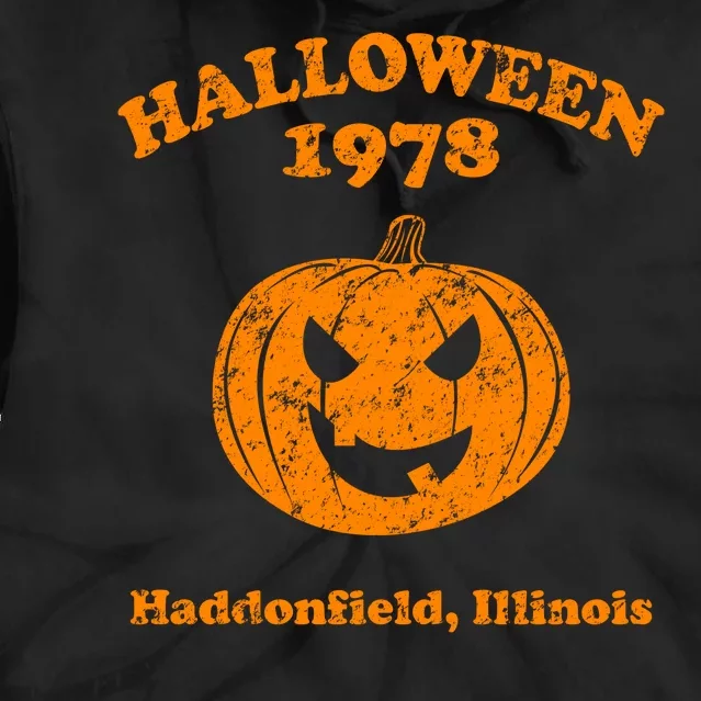 Halloween 1978 Haddonfield Illinois Tie Dye Hoodie