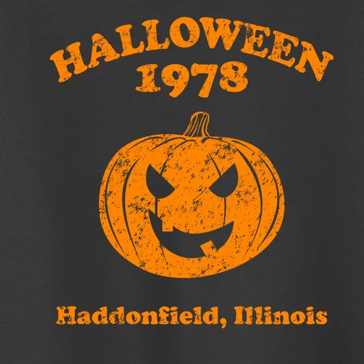 Halloween 1978 Haddonfield Illinois Toddler T-Shirt