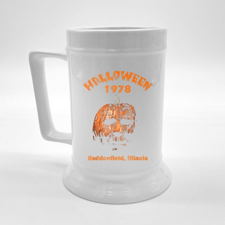 Halloween 1978 Holiday Spooky Gift Myers Pumpkin Haddonfield Beer Stein