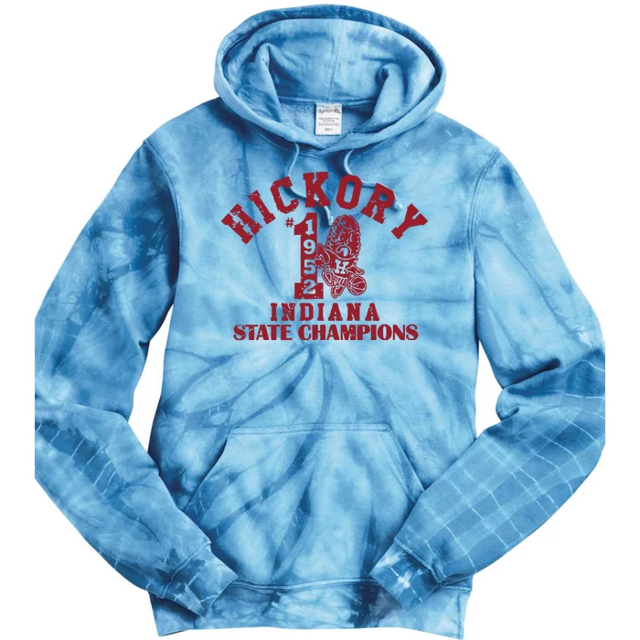 Hickory 1952 Indiana State Champions Tie Dye Hoodie