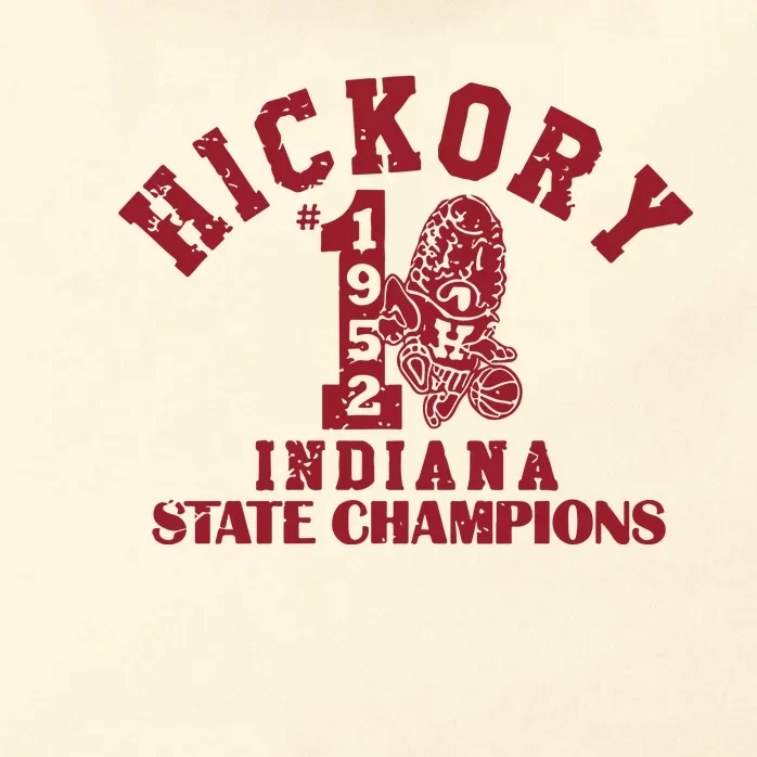 Hickory 1952 Indiana State Champions Zip Tote Bag