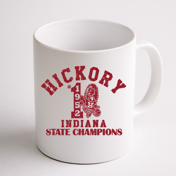 Hickory 1952 Indiana State Champions Front & Back Coffee Mug