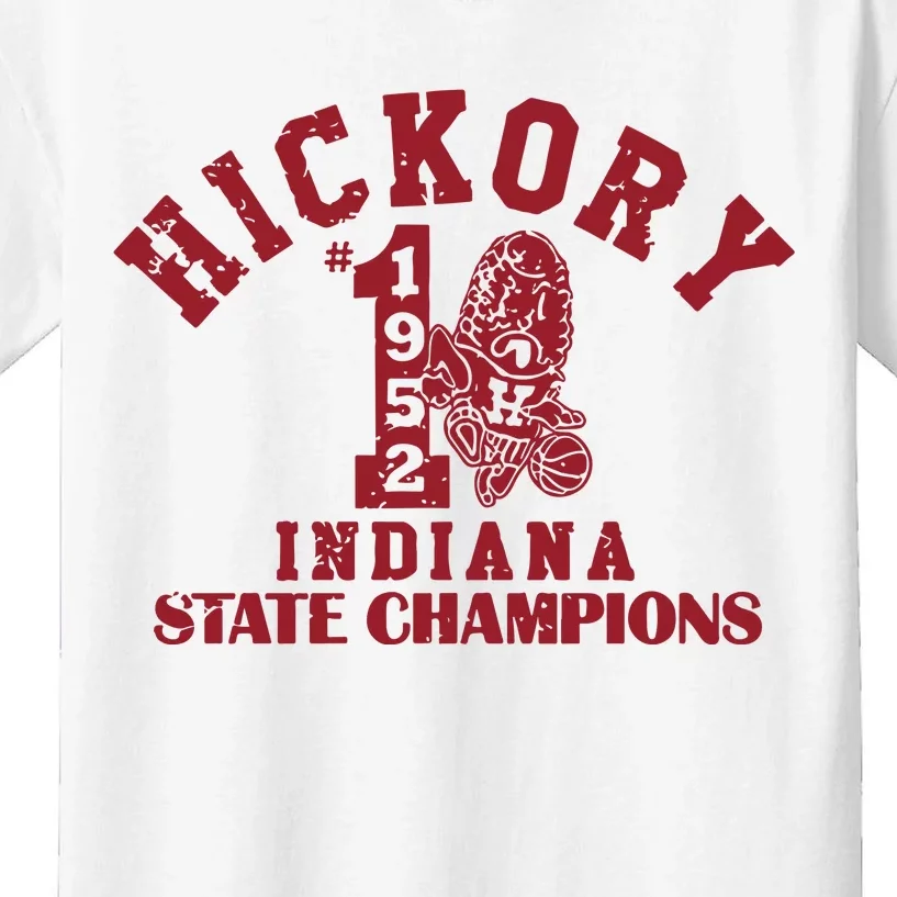 Hickory 1952 Indiana State Champions Kids T-Shirt