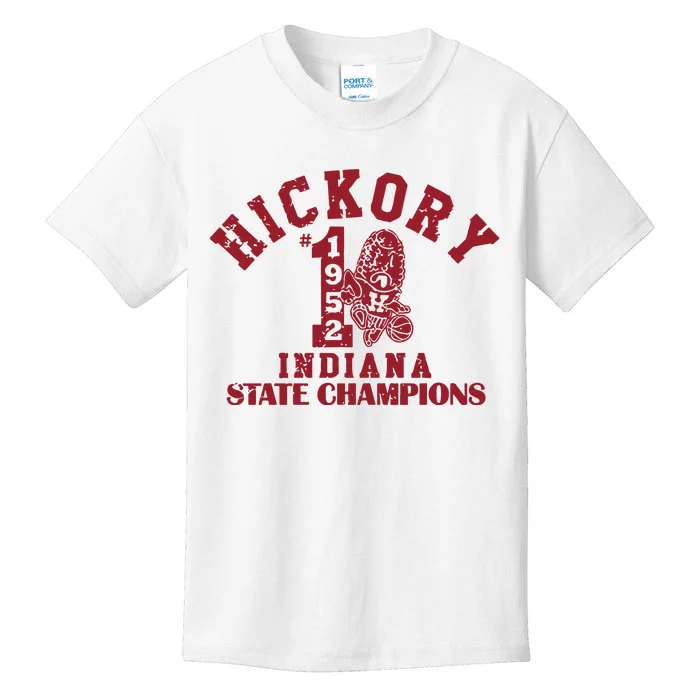 Hickory 1952 Indiana State Champions Kids T-Shirt