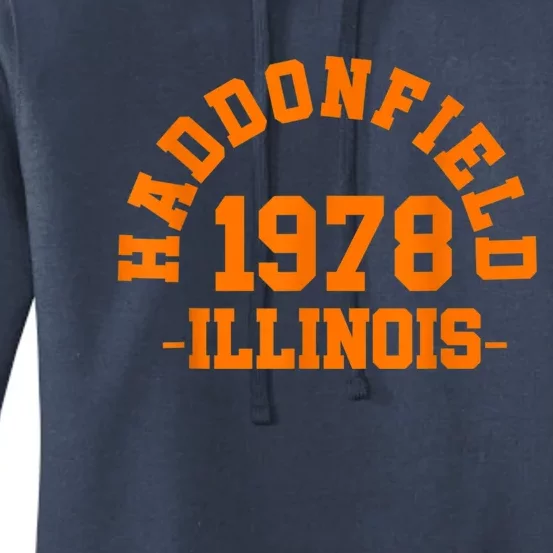 Halloween 1978 Shirt Haddonfield 78 Women's Pullover Hoodie