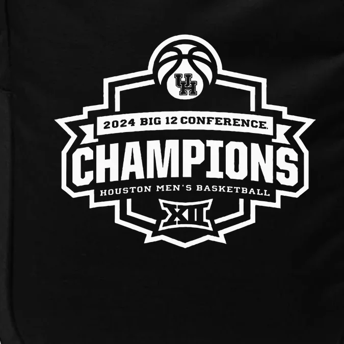 Houston 2024 Big 12 Basketball Conference Champs Impact Tech Backpack