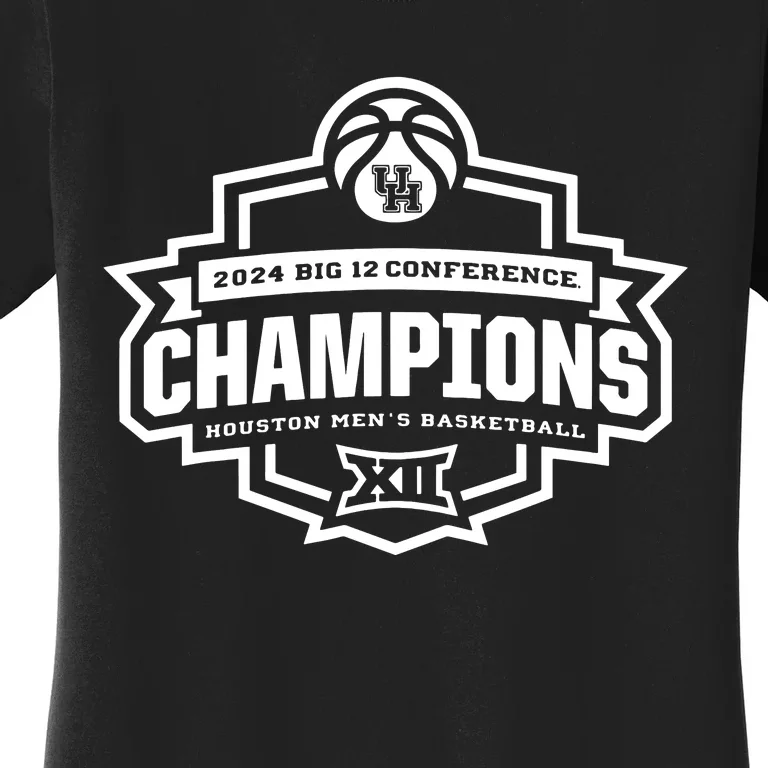 Houston 2024 Big 12 Basketball Conference Champs Women's T-Shirt