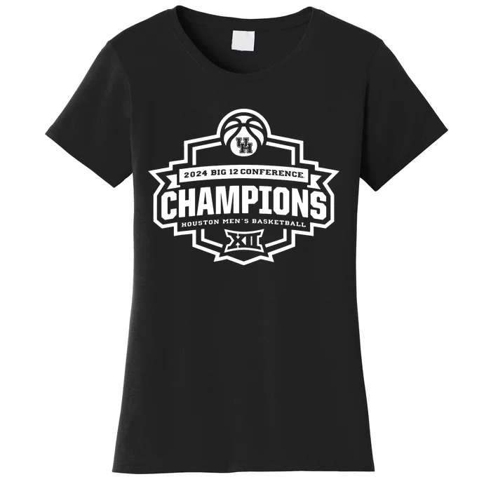 Houston 2024 Big 12 Basketball Conference Champs Women's T-Shirt