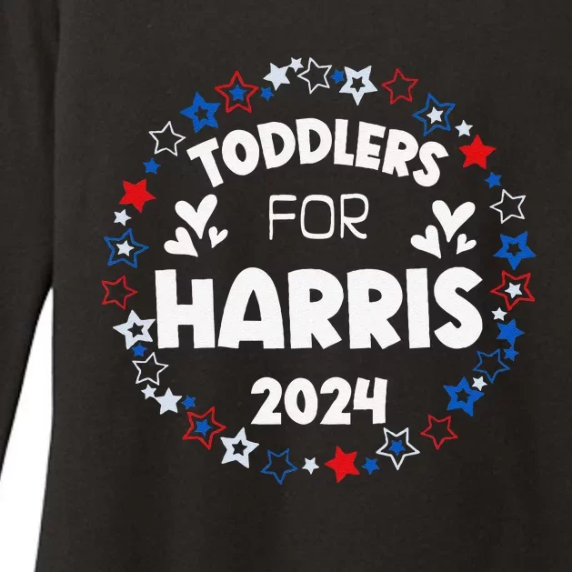 Harris 2024 Cute Love Kamala Harris Gift Womens CVC Long Sleeve Shirt