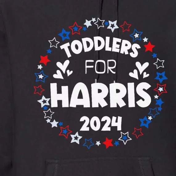 Harris 2024 Cute Love Kamala Harris Gift Premium Hoodie