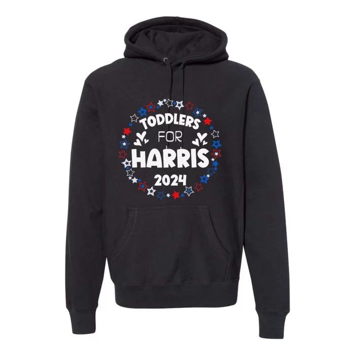 Harris 2024 Cute Love Kamala Harris Gift Premium Hoodie