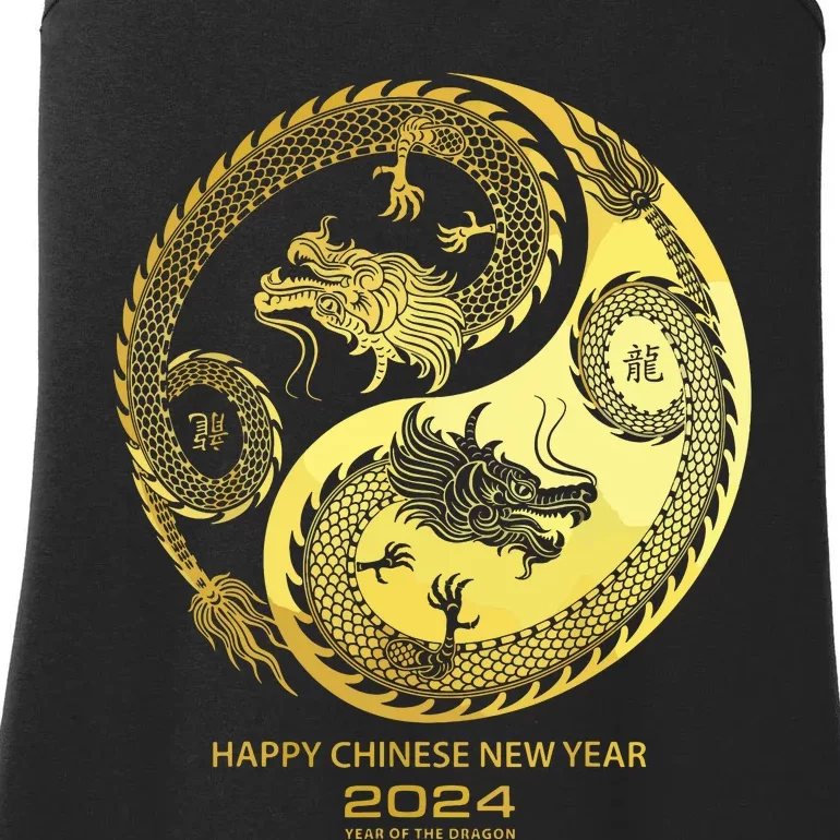 Happy 2024 Chinese New Year 2024 Year Of The Dragon 2024 Ladies Essential Tank