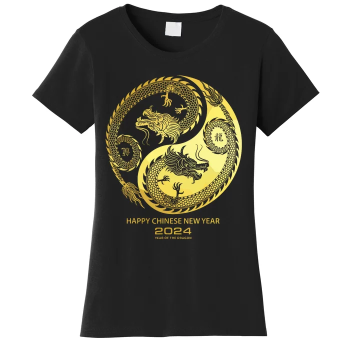 Happy 2024 Chinese New Year 2024 Year Of The Dragon 2024 Women's T-Shirt