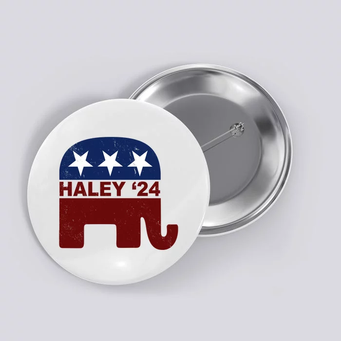 Haley 2024 Election Republican Button