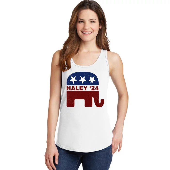 Haley 2024 Election Republican Ladies Essential Tank