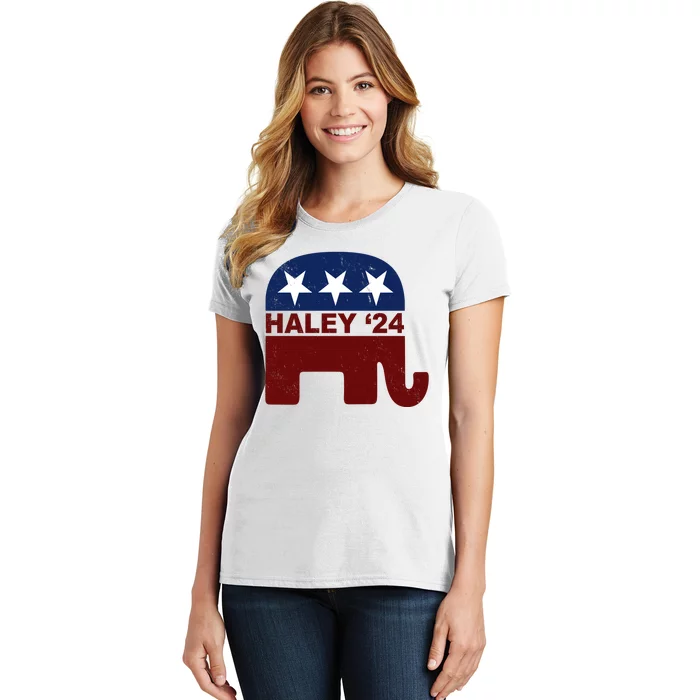 Haley 2024 Election Republican Women's T-Shirt