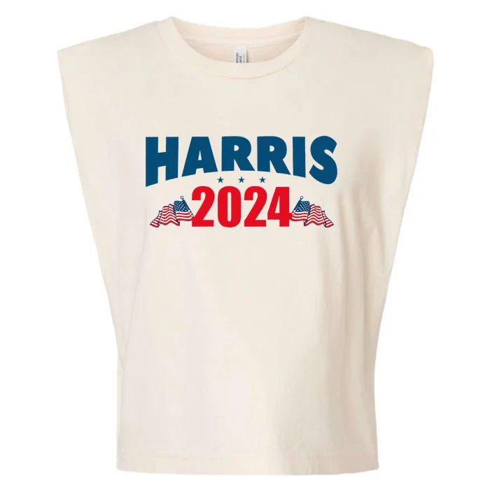 Harris 2024 Election Garment-Dyed Women's Muscle Tee