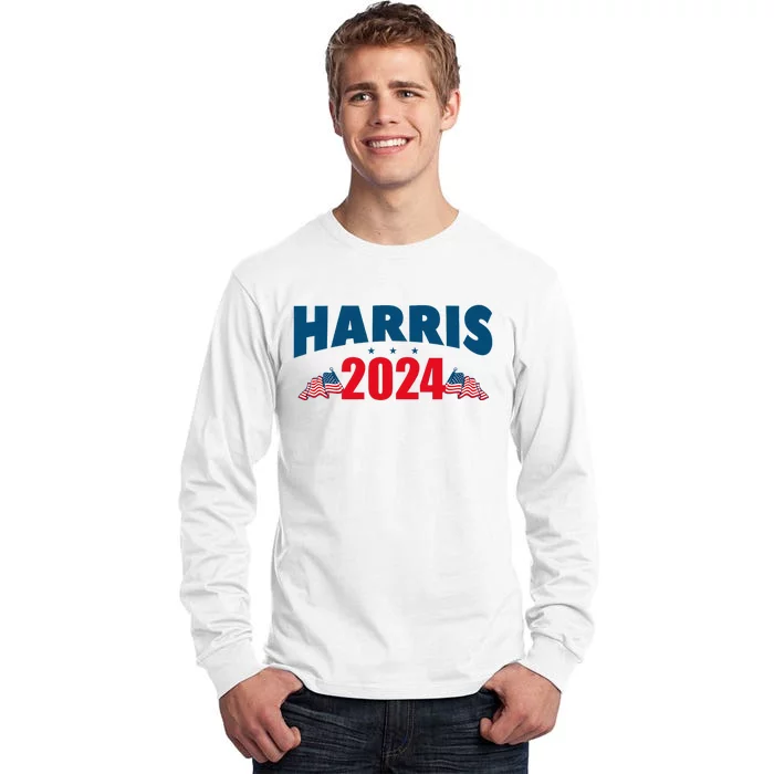 Harris 2024 Election Tall Long Sleeve T-Shirt