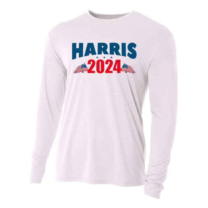 Harris 2024 Election Cooling Performance Long Sleeve Crew