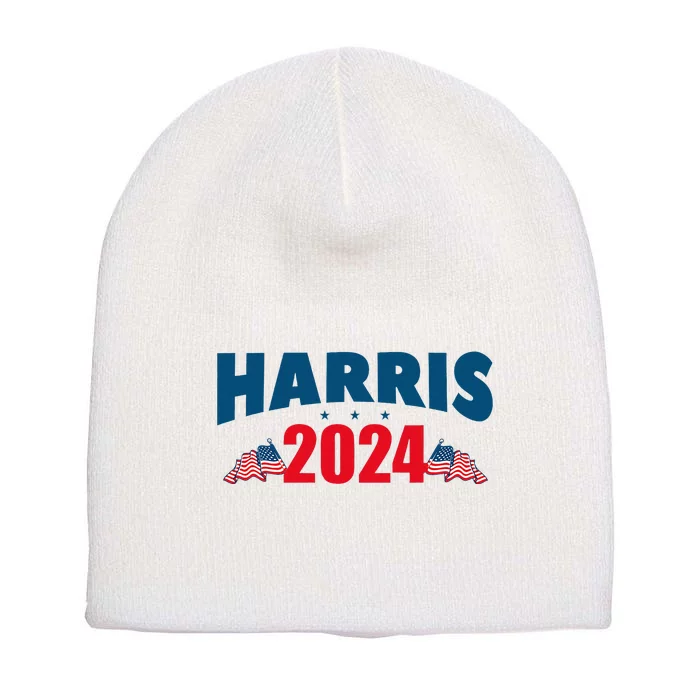 Harris 2024 Election Short Acrylic Beanie