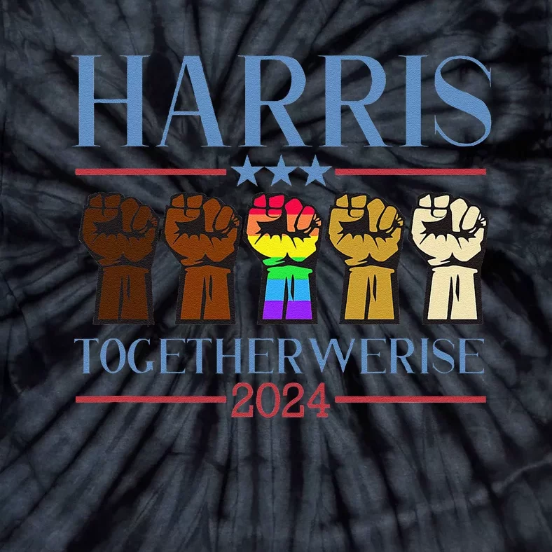 Harris 2024 Election Lgbt Kamala Harris 2024 Gift Tie-Dye T-Shirt