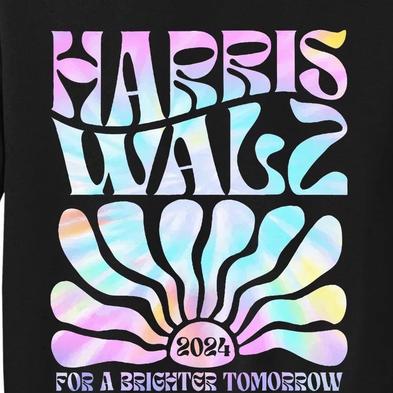 Harriswaltz 2024 For A Brighter Tomorrow Boho Aesthetic Sweatshirt