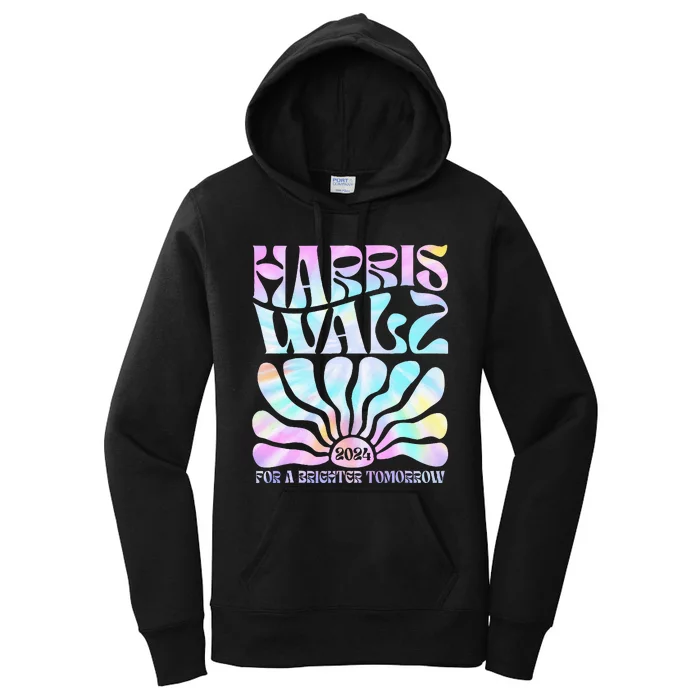 Harriswaltz 2024 For A Brighter Tomorrow Boho Aesthetic Women's Pullover Hoodie