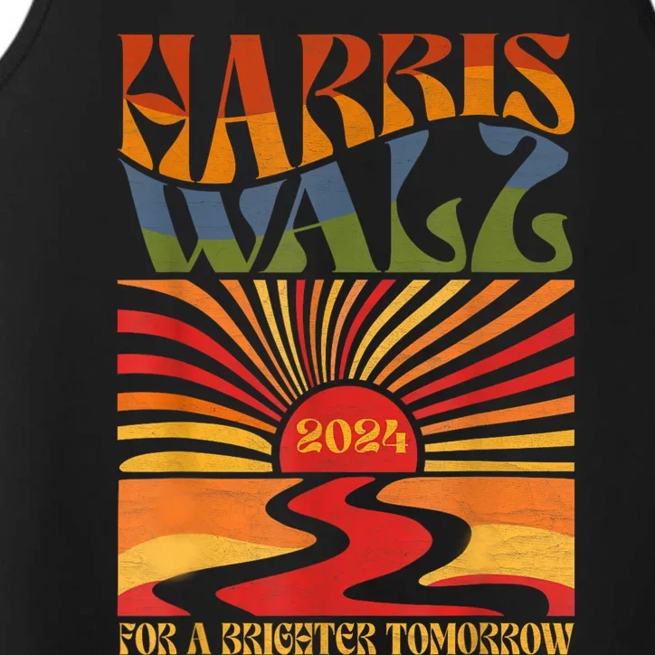 Harriswaltz 2024 For A Brighter Tomorrow Boho Aesthetic Performance Tank