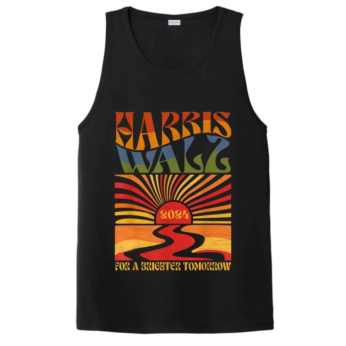 Harriswaltz 2024 For A Brighter Tomorrow Boho Aesthetic Performance Tank