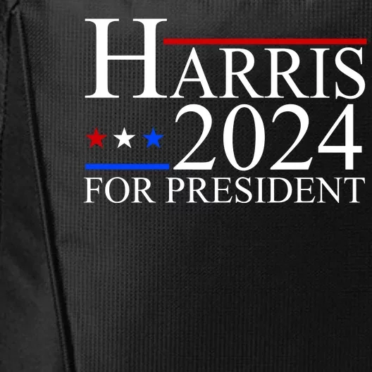 Harris 2024 For President Eleciton City Backpack