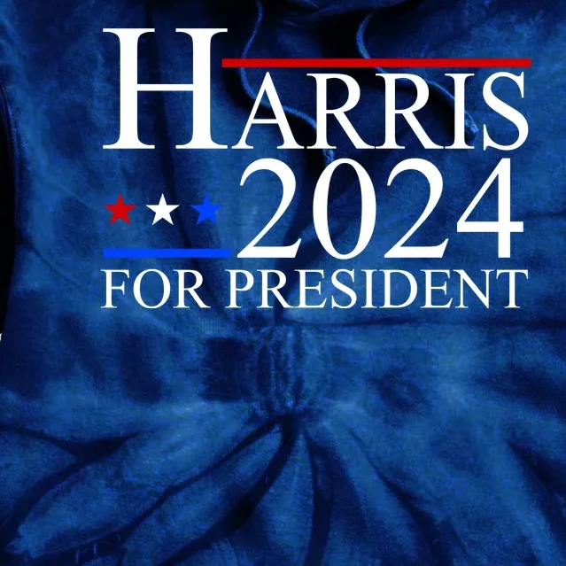 Harris 2024 For President Eleciton Tie Dye Hoodie