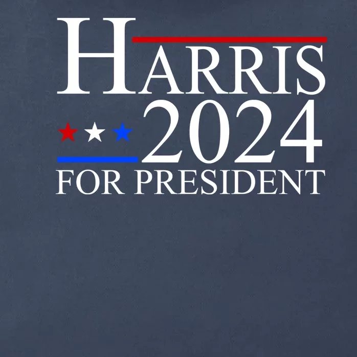 Harris 2024 For President Eleciton Zip Tote Bag