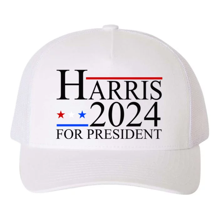 Harris 2024 For President Eleciton Yupoong Adult 5-Panel Trucker Hat