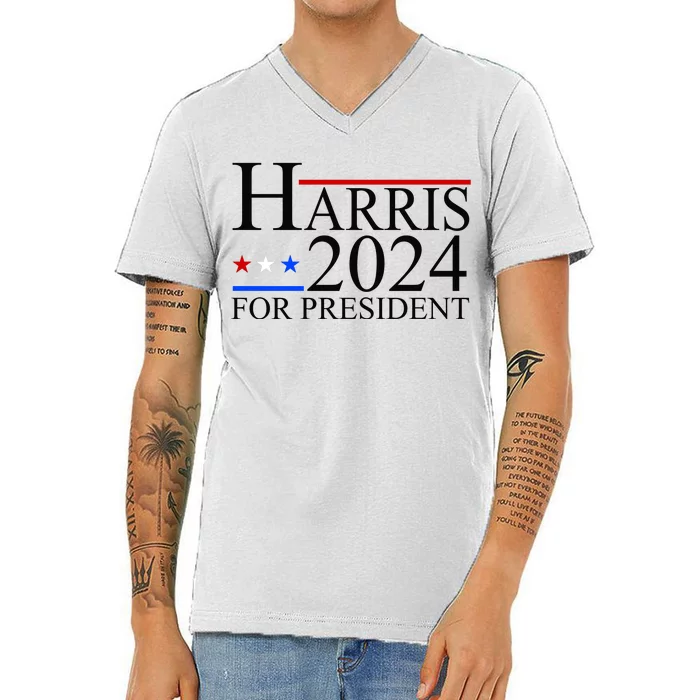 Harris 2024 For President Eleciton V-Neck T-Shirt