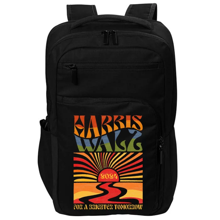 Harriswaltz 2024 For A Brighter Tomorrow Boho Aesthetic Impact Tech Backpack