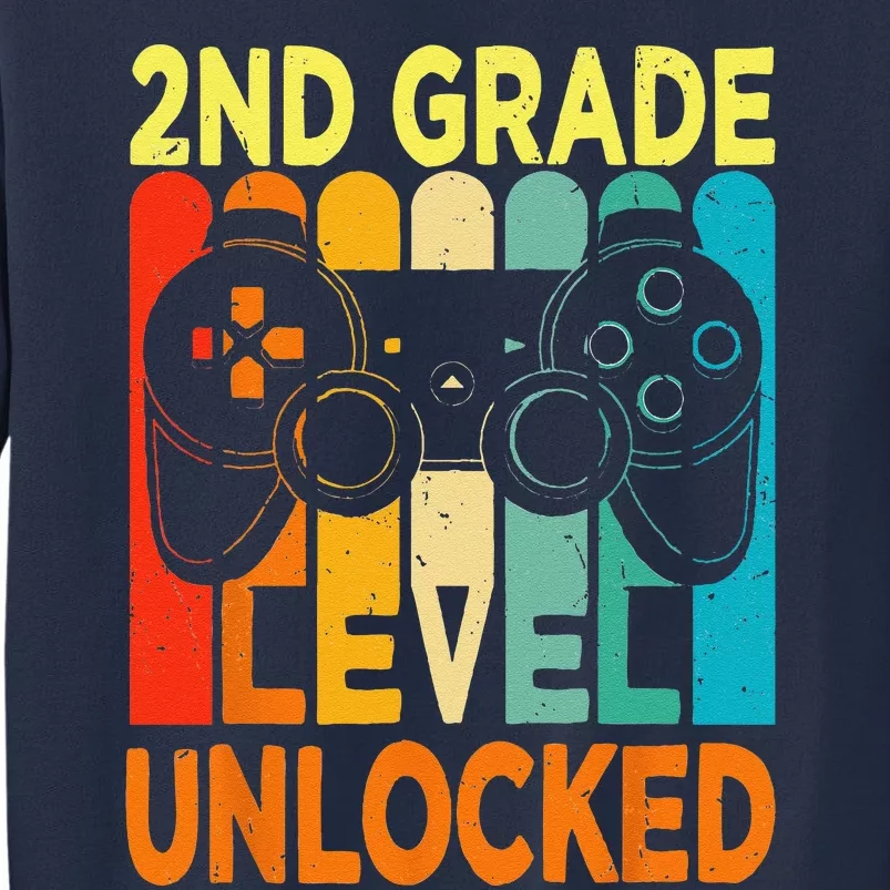 Hello 2nd Grade Level Unlocked Video Game Back To School Sweatshirt