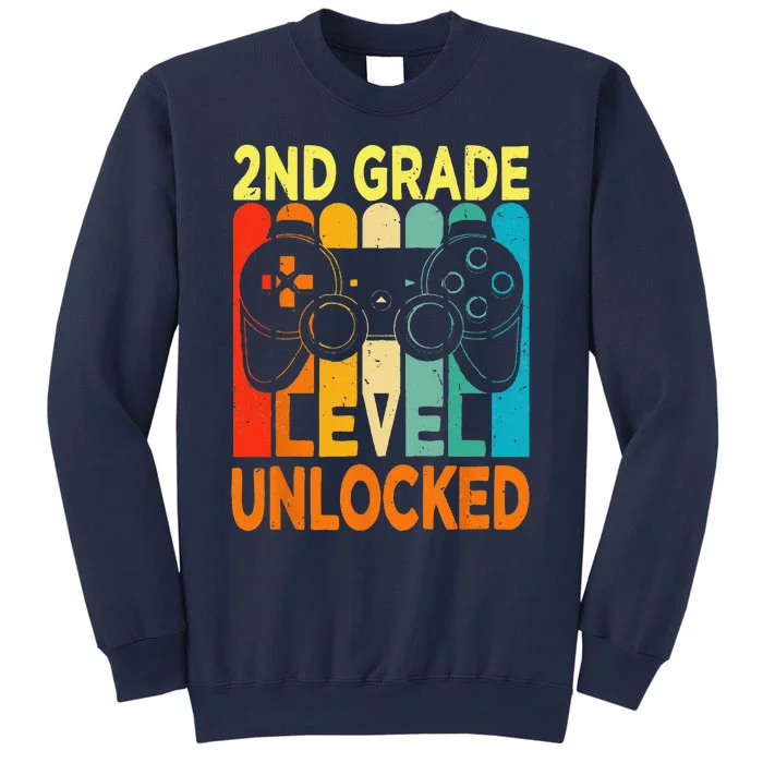 Hello 2nd Grade Level Unlocked Video Game Back To School Sweatshirt