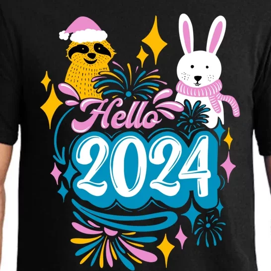 Hello 2024 Gift Pajama Set