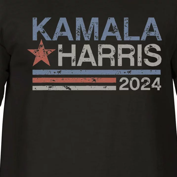 Harris 2024 Grunge Retro Stripes Vintage Kamala Harris 2024 Comfort Colors T-Shirt