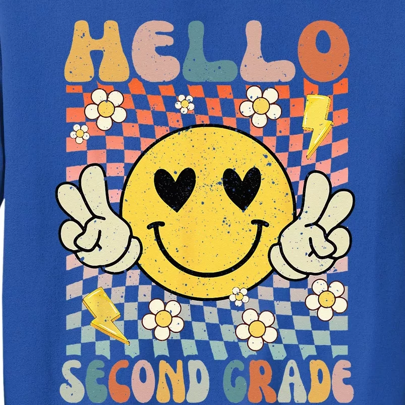 Hello 2nd Grade Back To School Second Grade Teacher Sweatshirt