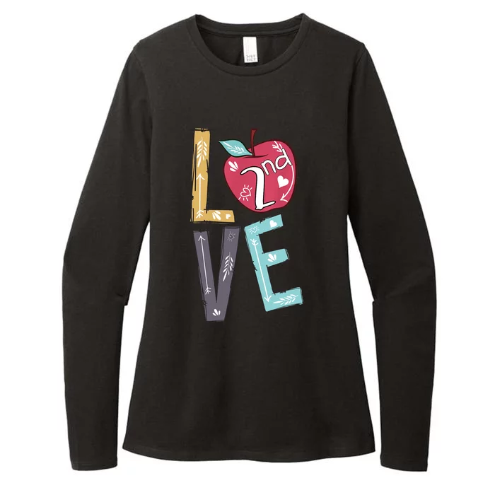 Hello 2nd grade Teacher Love Back To School Gifts Womens CVC Long Sleeve Shirt