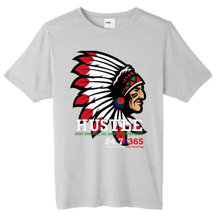 Hustle 247 Gang Clothing Native American ChromaSoft Performance T-Shirt