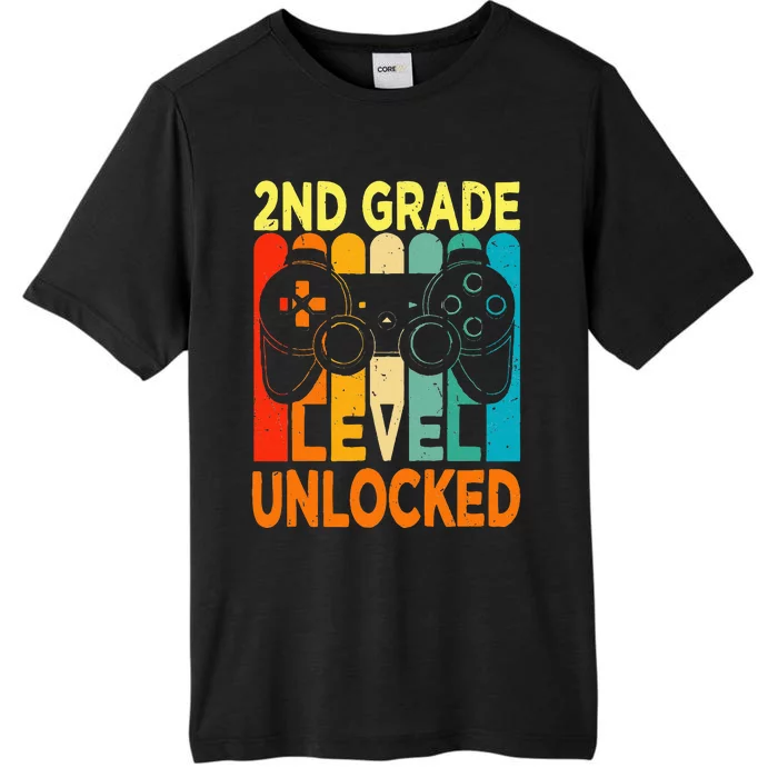 Hello 2nd Grade Level Unlocked Video Game ChromaSoft Performance T-Shirt