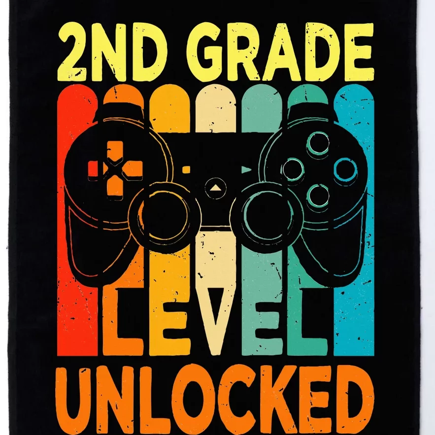 Hello 2nd Grade Level Unlocked Video Game Platinum Collection Golf Towel