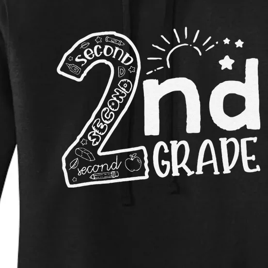 Hello 2nd Grade Teachers And Team Second Grade Women's Pullover Hoodie