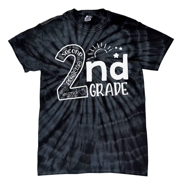 Hello 2nd Grade Teachers And Team Second Grade Tie-Dye T-Shirt